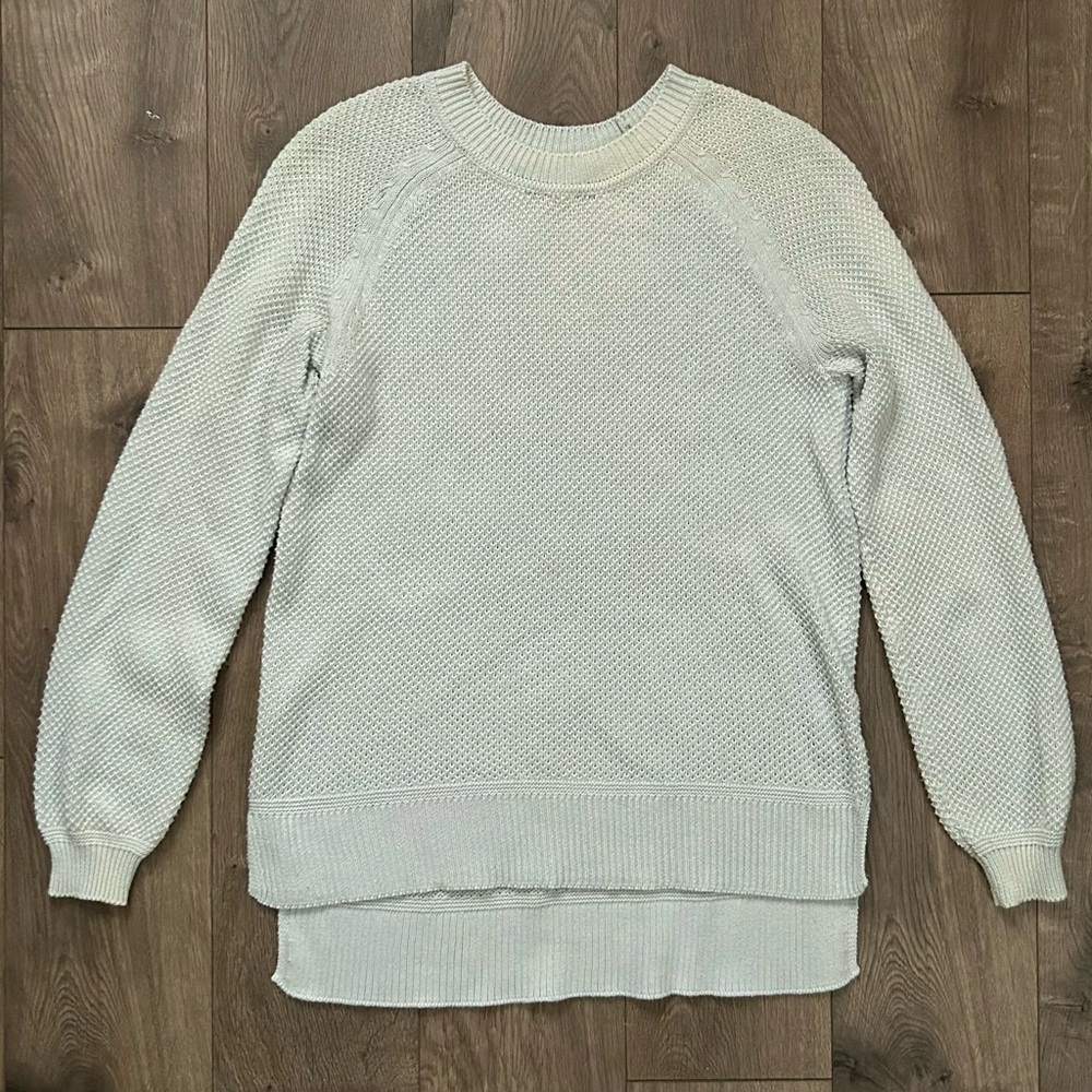 Time and Tru light blue knitted sweater